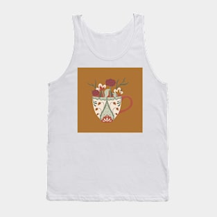 Flower mug 6 Tank Top